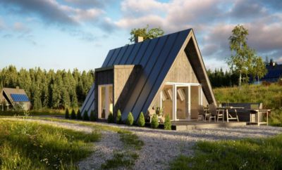 Estonian home building company Avrame launches its A-frame building kits