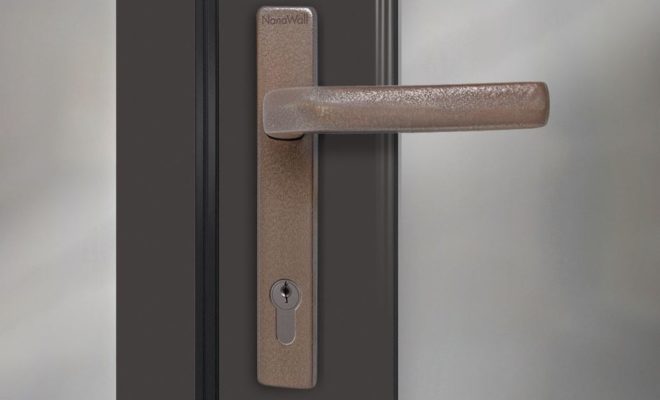 NanaWall Offers Copper Handle Alternatives for All Glass Wall Systems