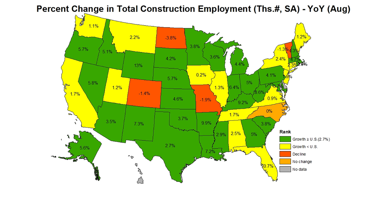 construction employment 2023